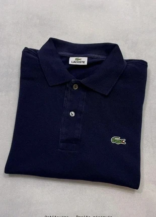 Polo Lacoste y2k Bleu Marine Femme 100% coton Classic fit Straight Polo shirt - Taille S /1012R, brand: Lacoste, condizioni: Ottime, taglia: S / IT 40 / EU 36, €24.00, €25.90 include la Protezione acquisti Pro