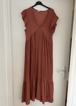 Robe longue corail, brand: Intuition, condition: New without tags, size: One size, €20.00, €21.70 includes Buyer Protection