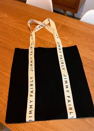 Sac toile noir, marque: Jimmy Fairly, état: Neuf sans étiquette, 10,00 €, 11,20 € Protection acheteurs incluse