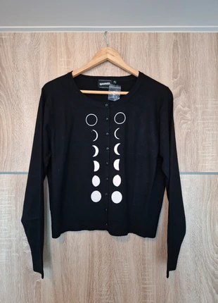 "Esotericat" cardigan - banned - Maat XXXL 46, merk: Banned Alternative, staat: Nieuw met prijskaartje, maat: XXXL / 46 / 18, € 22,50, € 24,33 inclusief Kopersbescherming Pro