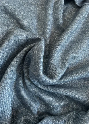 Tissu maille tricot bleu avec fil lurex argenté Les Coupons Saint Pierre, merk: TISSU, staat: Nieuw, € 24,00, € 25,90 inclusief Kopersbescherming