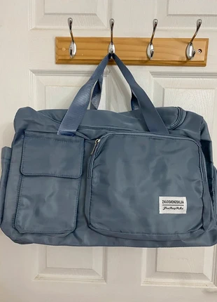 Blue Duffel Duffle Bag Weekend Bag Gym bag Travel Bag, brand: Zhuoshengshijia, condition: Very good, £12.99, £14.34 includes Buyer Protection Pro