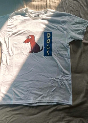 T-shirt Keith Haring dogs Taille S Blanc, marca: Keith Haring, estado: Novo sem etiquetas, tamanho: S, €15.99, €17.49 inclui Proteção do Comprador