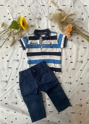 Ensemble garçon, marca: sans marque, estado: Muito bom, tamanho: 6-9 meses / 68 cm, €3.50, €4.38 inclui Proteção do Comprador