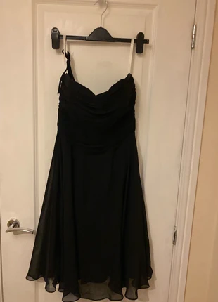 Elegant black strapless evening dress by Forever yours size 10, brand: Forever Yours, condition: Very good, size: M / 10, £9.99, £11.19 includes Buyer Protection