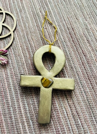 Croix Ankh Œil de tigre, marke: Fabrication Artisanale, zustand: Neu, mit Etikett, 25,00 €, 26,95 € inklusive Vinted-Käuferschutz