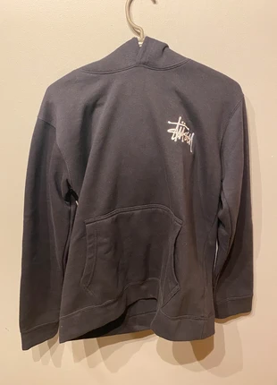 Hoodie Stüssy noir rework logo brodé avant & dos -taille M, marque: Stüssy, état: Très bon état, taille: M / 38 / 10, 45,00 €, 47,95 € Protection acheteurs incluse