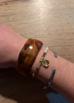 Bracelet bois, marque: Vintage Dressing, état: Neuf sans étiquette, 5,60 €, 6,58 € Protection acheteurs incluse