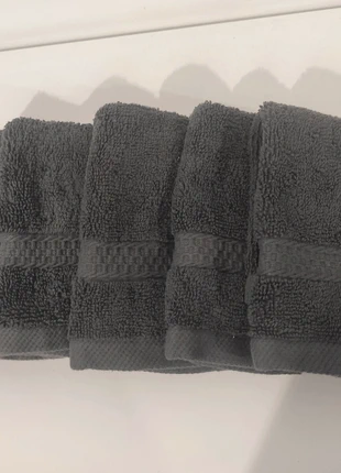 Set da 6 panni in spugna per viso e mani 30×30 cm, Grigio scuro antracite, condizioni: Nuovo senza cartellino, €3.00, €3.85 include la Protezione acquisti