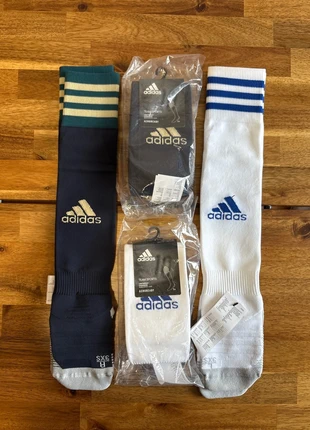 4 x Adidas Kids Football Socks 10k - 11.5k, brand: adidas, condition: New with tags, size: 7 years / 122 cm, £13.60, £14.99 includes Buyer Protection Pro
