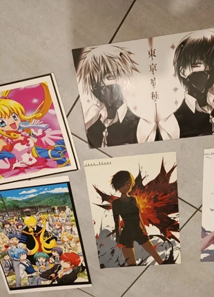 Lot affiches manga, marque: Tokyo Ghoul, état: Très bon état, 10,00 €, 11,20 € Protection acheteurs incluse