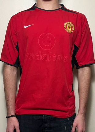 Maillot Nike Manchester united foot 2002 2004 vintage noir rouge taille S, brand: Nike, condizioni: Buone, taglia: S, €24.00, €25.90 include la Protezione acquisti
