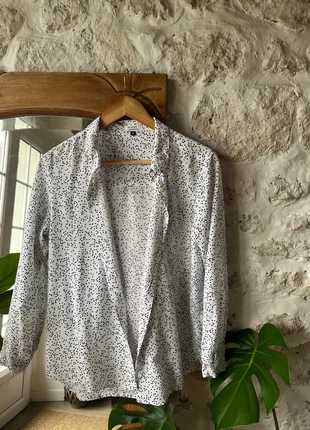 Chemise blanche fluide, merk: Galeries Lafayette, staat: Goed, maat: M / 38 / 10, € 4,50, € 5,43 inclusief Kopersbescherming