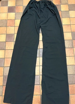 Pantalon large noir taille élastique, brand: CM, condition: Very good, size: S / 36 / 8, €6.00, €7.00 includes Buyer Protection