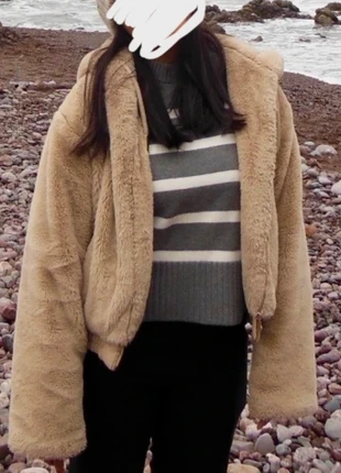 Faux fur winter coat with hood 80s ZARA, brand: Zara, condition: Very good, size: XS / 6, £15.00, £16.45 includes Buyer Protection