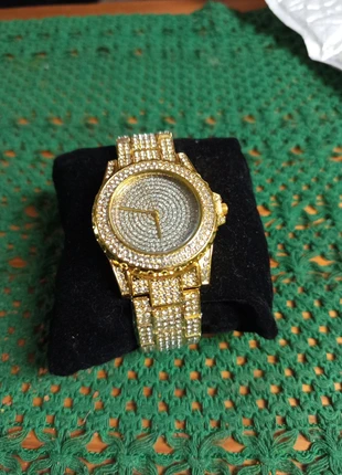 Montre strass, marque: Strass, état: Neuf avec étiquette, taille: 39–42 mm, 8,00 €, 9,10 € Protection acheteurs incluse