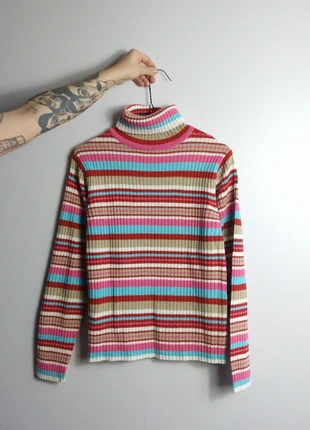 Pull rayé multicolore vintage, brand: Vintage Dressing, condition: Very good, size: M / 38 / 10, €20.00, €21.70 includes Buyer Protection Pro