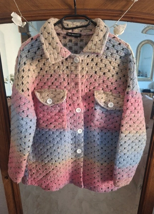 Veste chemise vintage, merk: New Collection, staat: Nieuw zonder prijskaartje, maat: S / 36 / 8, € 10,00, € 11,20 inclusief Kopersbescherming