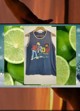 Linda camiseta de niño sin mangas 🪁, marque: Vintage Chic, état: Bon état, taille: 16 ans / 176 cm, 1,00 €, 1,75 € Protection acheteurs incluse