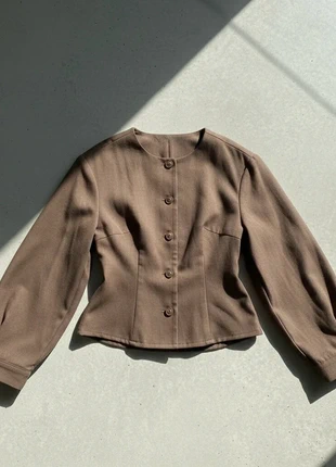 Veste marron à col rond et boutons, brand: atwoods, condizioni: Ottime, taglia: M / IT 42 / EU 38, €74.99, €79.44 include la Protezione acquisti