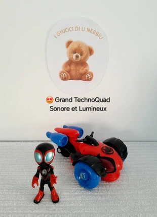 Spidey : Miles Morales et son TechnoQuad sonore et lumineux, marque: Marvel, état: Très bon état, taille: 4 ans / 104 cm, 17,90 €, 19,50 € Protection acheteurs (Pro) incluse