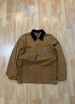 veste harrington carhartt légère vintage col velours workwear style 2000's homme (S), marca: Carhartt, estado: Muy bueno, tamaño: S, 40,00 €, 42,70 € Protección al comprador incluida