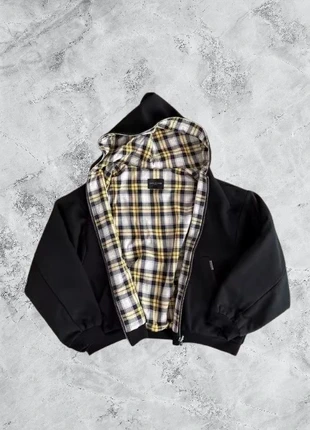 Pull a capuche/Hoodie noir/jaune réversible vintage, y2k et streetwear, taille M, marque: y2k, état: Neuf sans étiquette, taille: M, 39,00 €, 41,65 € Protection acheteurs incluse