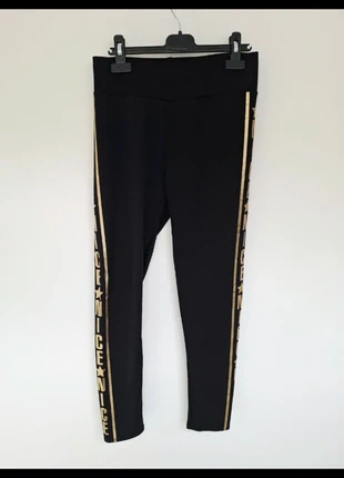 Legging noir et doré femme Taille L/XL 40/42, brand: NICE, condition: Very good, size: L / 40 / 12, €5.00, €5.95 includes Buyer Protection