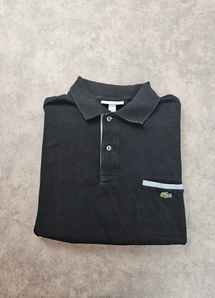 Polo Lacoste noir logo brodé vert - Très Bon Etat - Taille L, marke: Lacoste, zustand: Sehr gut, größe: L, 13,00 €, 14,35 € beinhaltet Vinted-Käuferschutz Pro
