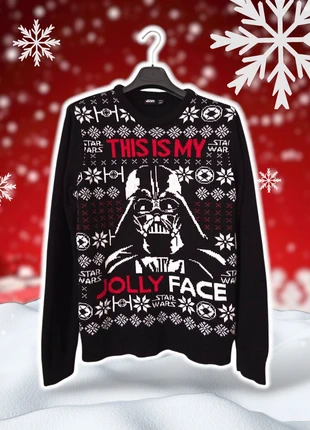 Pull de Noël Star Wars - Dark Vador - Taille M/L, marke: Star Wars, zustand: Neu, größe: L / 40 / 12, 30,00 €, 32,20 € inklusive Vinted-Käuferschutz