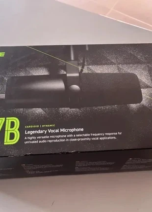 Shure SM7B Neuf, marke: Shure, zustand: Neu, mit Etikett, 179,95 €, 189,65 € inklusive Vinted-Käuferschutz