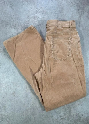 Pantalon En Velours Côtelé / Corduroy charter club ample beige coton stretch jambe droite taille 12, brand: Vintage Dressing, condizioni: Ottime, taglia: XXXL / IT 50 / EU 46, €12.00, €13.30 include la Protezione acquisti Pro