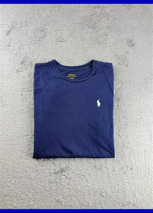 T-shirt Long Femme Ralph Lauren Bleu Marine Col Rond Taille M, marca: Ralph Lauren, estado: Muy bueno, tamaño: M / 38 / 10, 16,00 €, 17,50 € Protección al comprador incluida