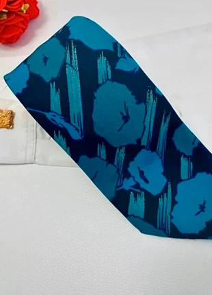 Cravate Altea Italy vintage - 7,5 cm - soie bleu turquoise fleuri - très bon état, marque: Altea, état: Très bon état, 12,00 €, 13,30 € Protection acheteurs (Pro) incluse