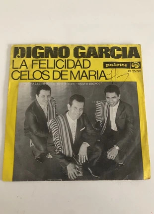 Digno Garcia La felicidad celos de maria, estado: Bueno, 1,10 €, 1,86 € Protección al comprador incluida
