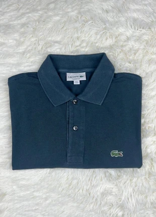 Polo à manches courtes Lacoste gris logo brodé, marque: Lacoste, état: Bon état, taille: L, 16,49 €, 18,01 € Protection acheteurs incluse
