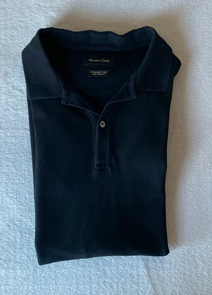 Polo Massimo Dutti noir M, brand: Massimo Dutti, condition: Very good, size: M, €20.00, €21.70 includes Buyer Protection