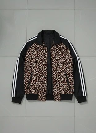 Blouson Bomber Léopard Rétro Sport Chic Noir et Blanc Veste Style Urbain ( Taille L ), brand: Vintage Dressing, condizioni: Ottime, taglia: L / IT 44 / EU 40, €34.90, €37.35 include la Protezione acquisti