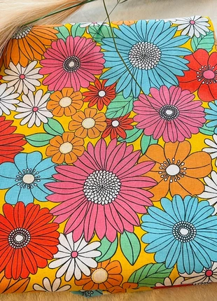 Tissu coton floral ~ 60cm x 50cm, marque: Okeo-tex, état: Neuf sans étiquette, 2,99 €, 3,84 € Protection acheteurs (Pro) incluse