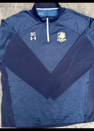 Sweat-shirt Half Zip Under Armour X Lions Highory Grove - Bleu - 2XL, brand: Under Armour, condition: Very good, size: XXL, €15.90, €17.40 includes Buyer Protection