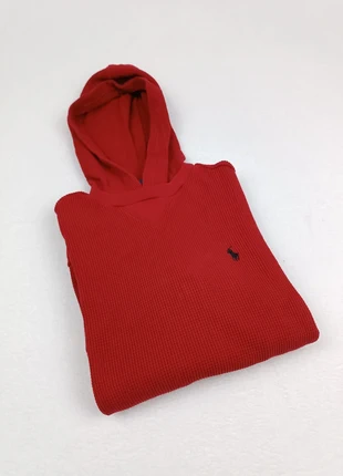 Pull à Capuche Ralph Lauren Garçon – Taille 8 ans – Rouge & Noir, brand: Ralph Lauren, condition: Very good, size: 8 years / 128 cm, €17.00, €18.55 includes Buyer Protection Pro