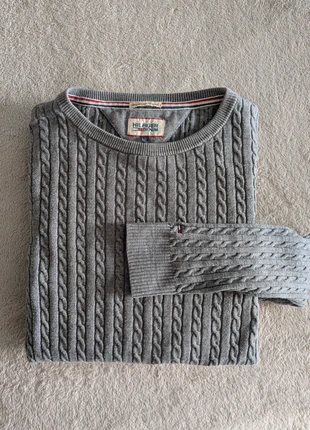 Tommy Hilfiger | Pull torsadé | Couleur Gris | Taille S, marke: Tommy Hilfiger, zustand: Neu, größe: S, 20,00 €, 21,70 € inklusive Vinted-Käuferschutz