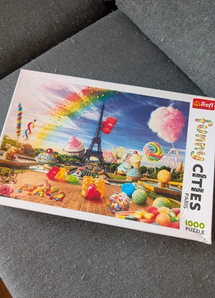 Puzzle paris et bonbons, marca: Trefl, estado: Bom, €4.00, €4.90 inclui Proteção do Comprador