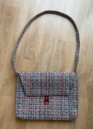 Sac à main toile tissu artisanal pièce unique bandoulière multicolore, brand: Fait Main, condition: New without tags, €4.00, €4.90 includes Buyer Protection