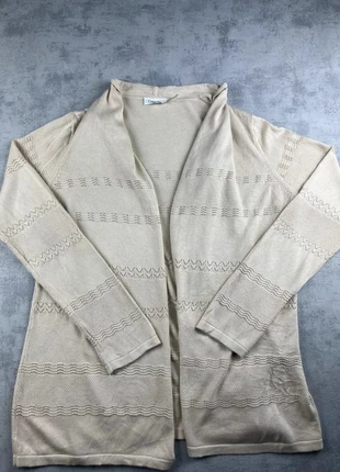 Gilet / Cardigan Calvin Klein beige / crème - taille M femme, marca: Calvin Klein, estado: Muy bueno, tamaño: M / 38 / 10, 10,00 €, 11,20 € Protección al comprador Pro incluida