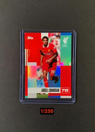 Topps Liverpool Team Set 2024-25 Jarrel Quansah First on the Print Numbered Card out of /250, merk: Topps, staat: Nieuw zonder prijskaartje, € 1,99, € 2,79 inclusief Kopersbescherming