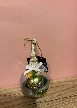 Kerstbal/ornament parijs wereldbol, marque: Decoris, état: Neuf avec étiquette, 5,99 €, 6,99 € Protection acheteurs incluse