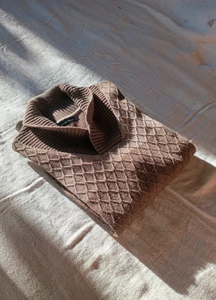 Pull col châle Oliver Holton – marron – taille XXL – excellent état, brand: Olliver holton, condition: Good, size: XXL, €14.99, €16.44 includes Buyer Protection Pro