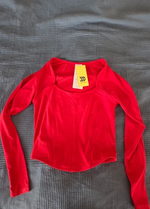 Top deportivo rojo, marque: All in Motion, état: Neuf avec étiquette, taille: S / 36 / 8, 5,00 €, 5,95 € Protection acheteurs incluse