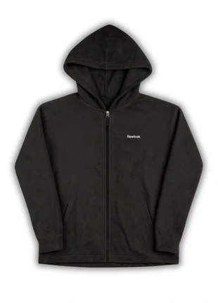 Veste polaire Reebok noire à capuche – Taille L (40), brand: Reebok, condition: Very good, size: L, €13.40, €14.77 includes Buyer Protection